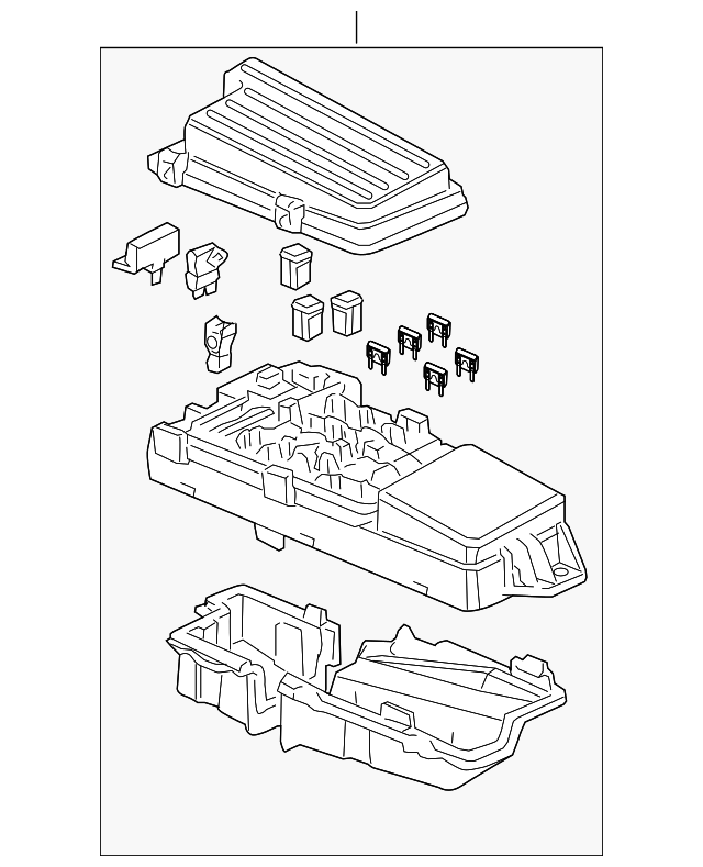 38250-SDA-A03 Деталь BOX ASSY., RELAY