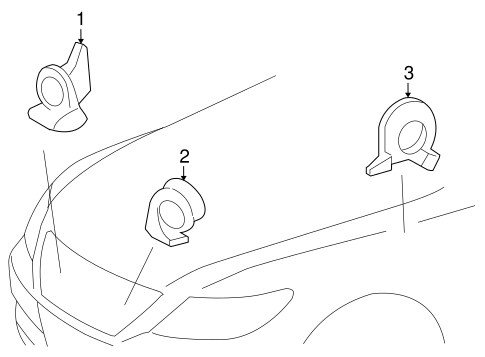LS600h ANTI-THEFT COMPONENTS