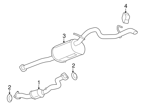 i-290 EXHAUST COMPONENTS
