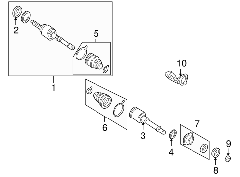 Quest DRIVE AXLES 2