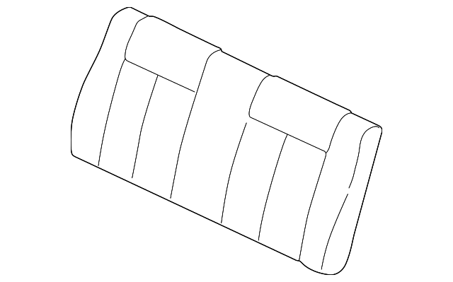 71077-AA330-A0 Деталь SEAT BACK COVER