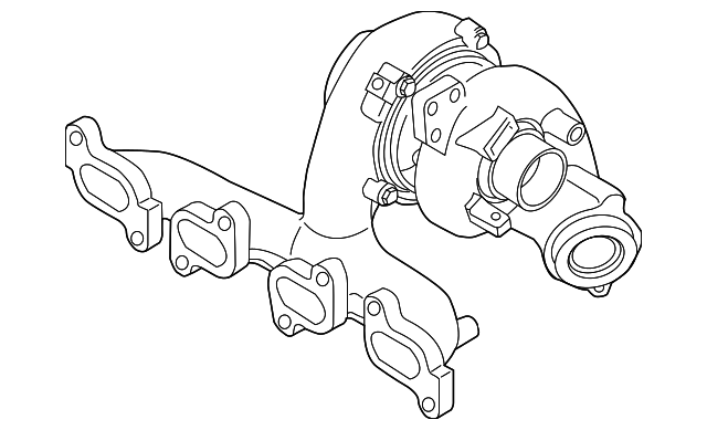 03L-253-010-JX Деталь EXHAUST MANIFOLD