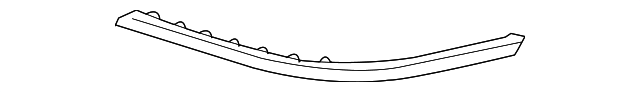 5104523AA Деталь SIDE MOLDING, RIGHT