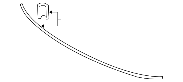 5123544AA Деталь EDGE GUARD