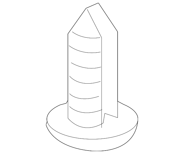 5103817AA Деталь LICENSE BRACKET PLUG