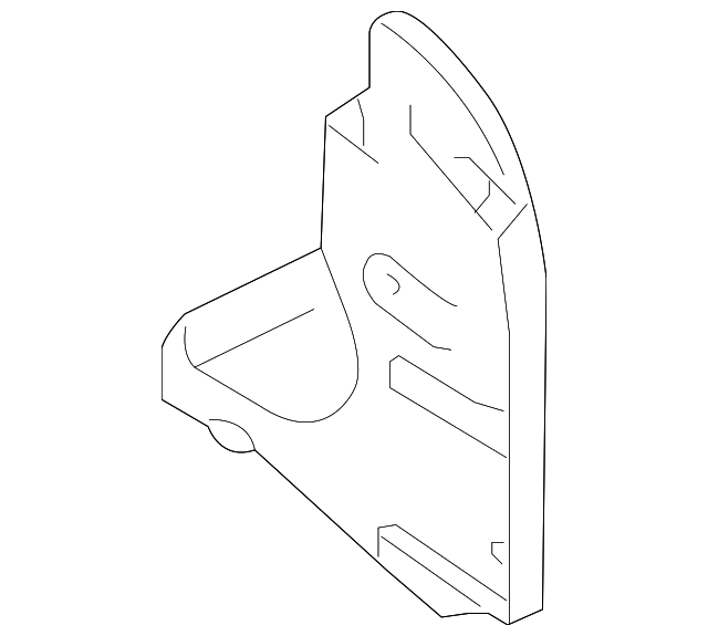 41-21-7-144-389 Деталь INNER COVER, LEFT