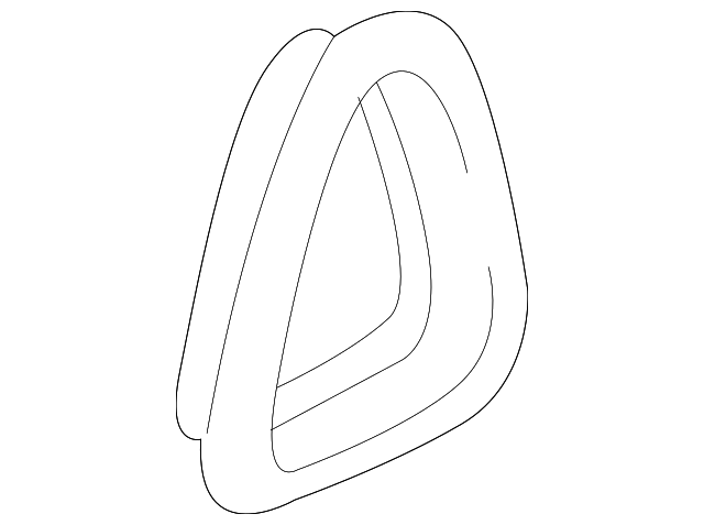 10306389 Деталь AIR DUCT SEAL, RIGHT