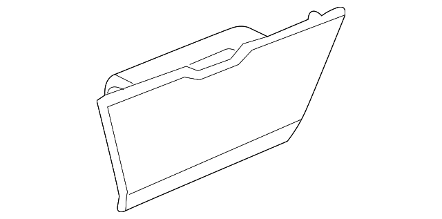 15259840 Деталь MAP POCKET, RIGHT