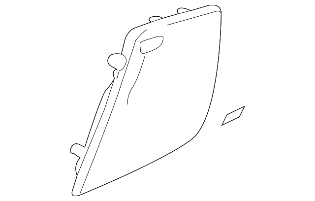 25808124 Деталь SPEAKER GRILLE, RIGHT