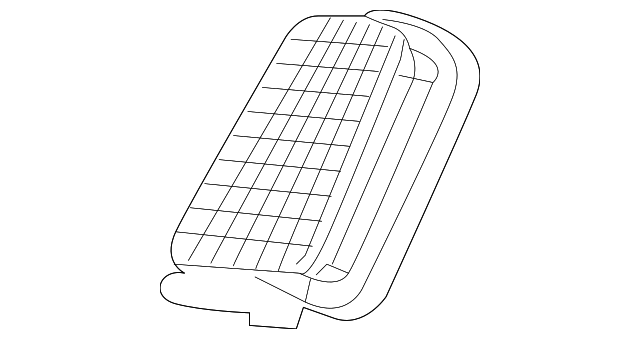10321019 Деталь AIR OUTLET, LEFT