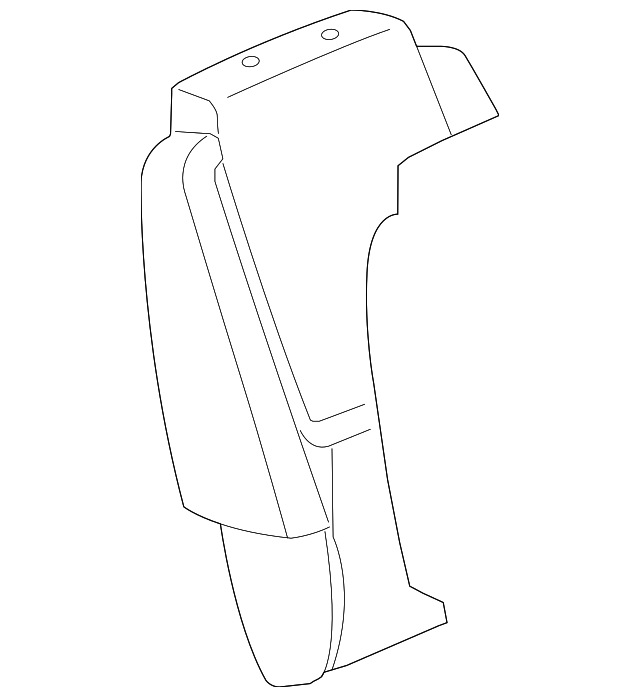 8536078J00 Деталь SEAT BACK PAD, RIGHT