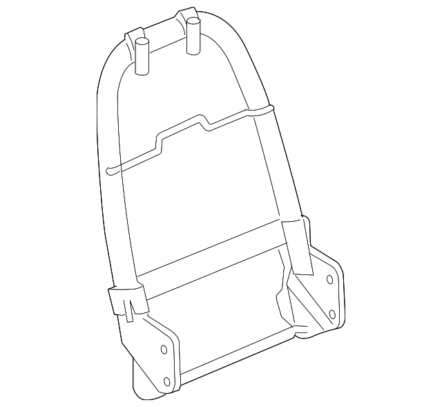 8530378J00 Деталь SEAT BACK FRAME, RIGHT