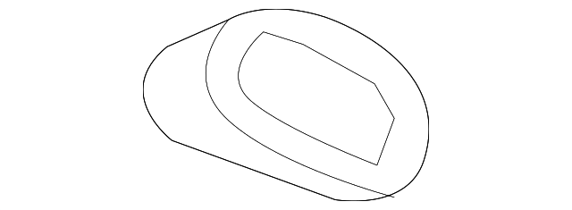 15881083 Деталь DEFOGGER GRILLE, RIGHT