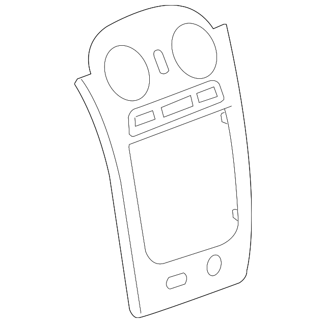 25825803 Деталь CENTER BEZEL