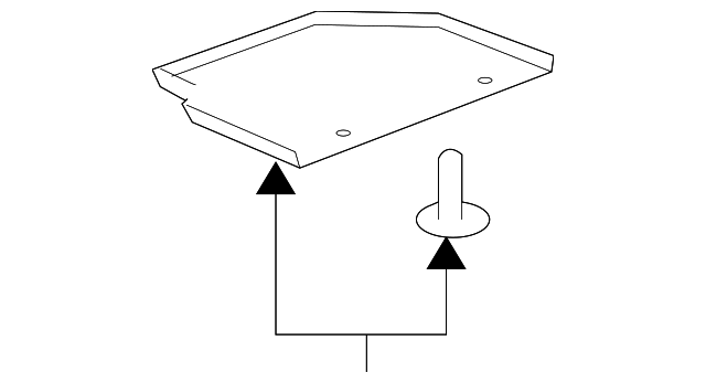 22733282 Деталь INSULATOR, RIGHT
