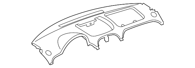 15834790 Деталь UPPER TRIM PANEL