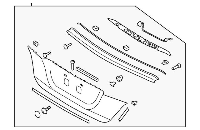 87370-3N330-AF Деталь MOLDING ASSY