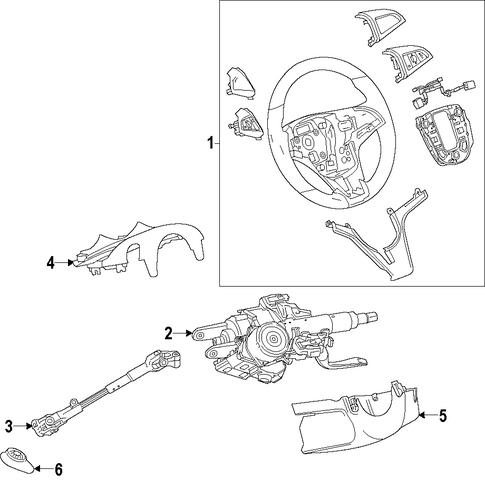 Trax STEERING COLUMN