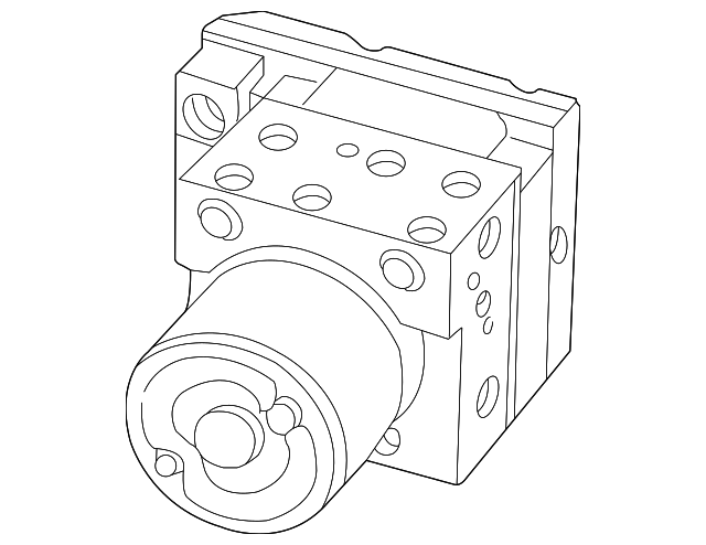 0K2NA-437A0 Деталь ABS PUMP ASSY