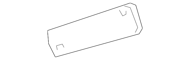 15786244 ASSIST STRAP PLATE, LEFT