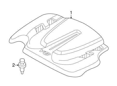 Santa Fe ENGINE APPEARANCE COVER