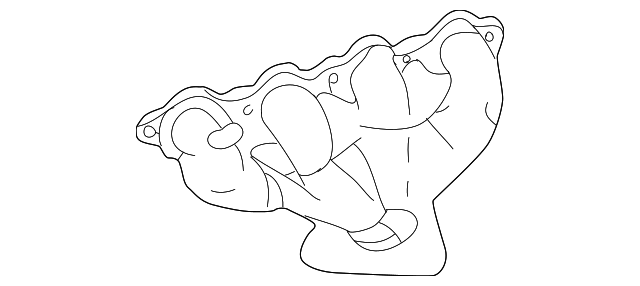 12567706 Деталь MANIFOLD, RIGHT