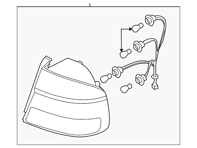 96540319 Деталь TAIL LAMP ASSY, RIGHT