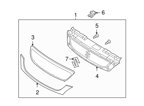 Reno GRILLE & COMPONENTS