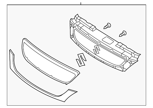 7211085Z10 Деталь GRILLE ASSY