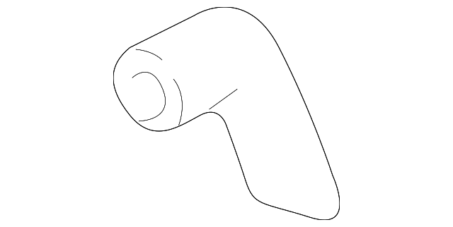 T001-51-0K8 Деталь TUBE, RIGHT