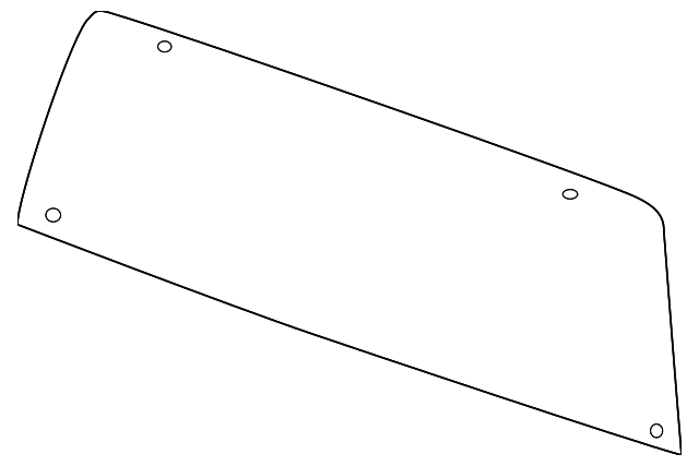 55277407AA Деталь BACK GLASS