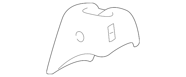 72667-08010-B0 Деталь LOCK BEZEL, RIGHT