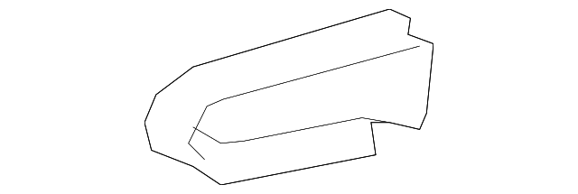 72525-08030-B0 Деталь RECLINE HANDLE, RIGHT