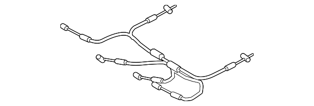 72695-08040 Деталь CABLE ASSY, RIGHT