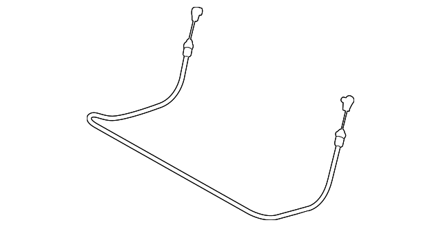 72695-08080 Деталь LOCK CABLE, RIGHT