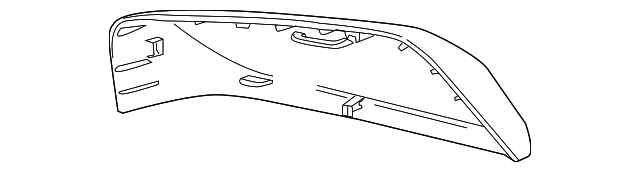 22997388 MIRROR COVER, LEFT