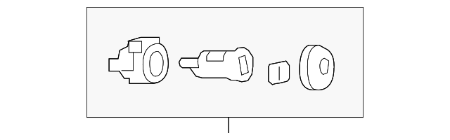 7B0-837-167-A Деталь LOCK CYLINDER, RIGHT