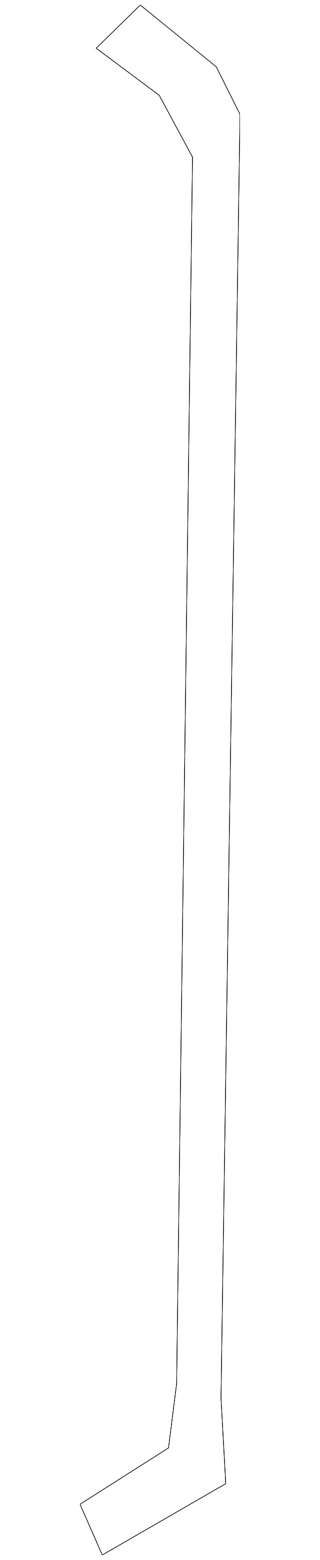 7B0-837-202 Деталь HANDLE ROD, RIGHT