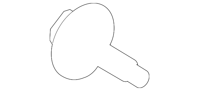 WHT-004-483 Деталь UPPER HINGE BOLT, RIGHT