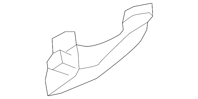 7B0837206EXF0 Деталь HANDLE, OUTSIDE, RIGHT
