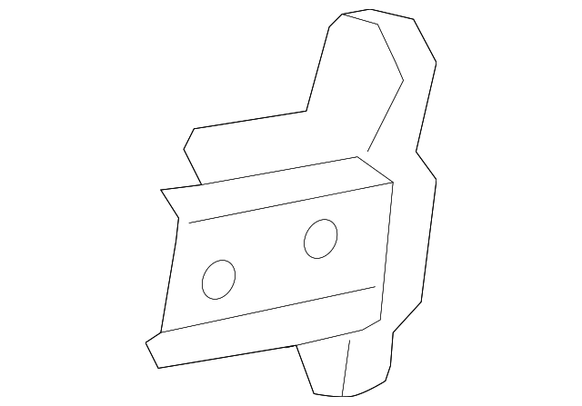 7B0-831-411-A Деталь LOWER HINGE, LEFT