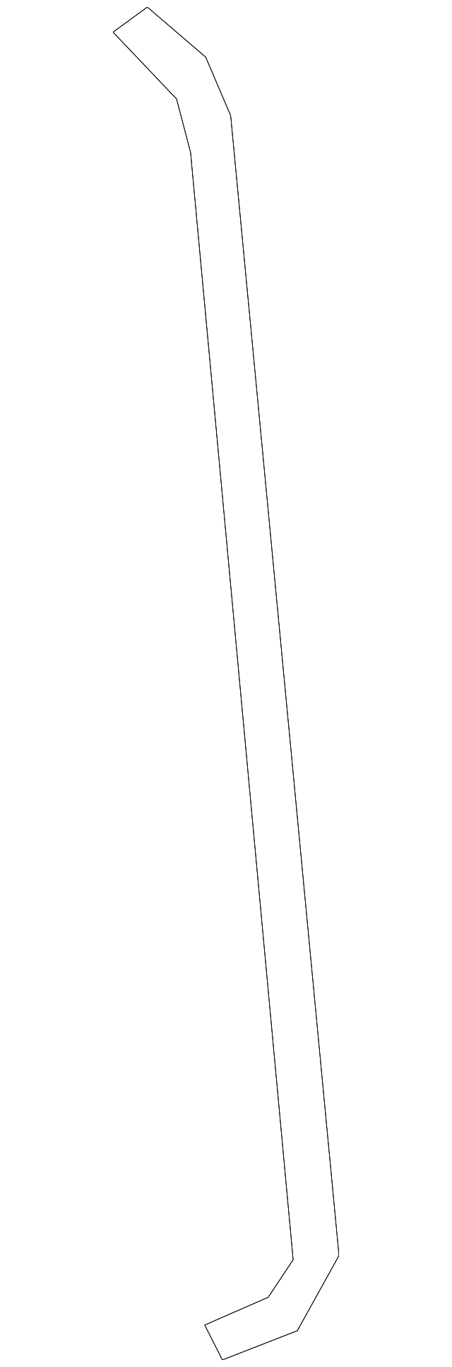 7B0-837-203 Деталь CYL ROD, RIGHT