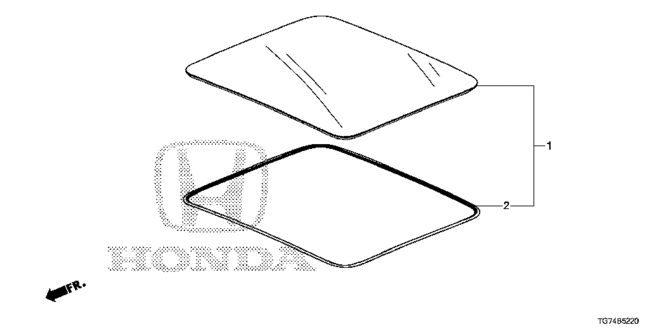 PILOT ROOF GLASS