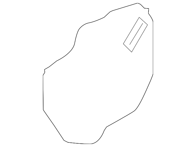 67832-35120 HOLE COVER, LEFT