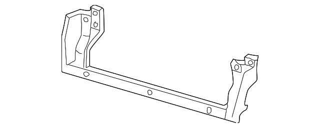 F87Z19702CA CONDENSER BRACKET, RIGHT