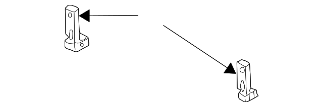 F5TZ19B594B Деталь CONDENSER BRACKET, RIGHT
