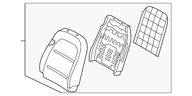 88403-3L185-AEV Деталь SEAT BACK ASSY, RIGHT