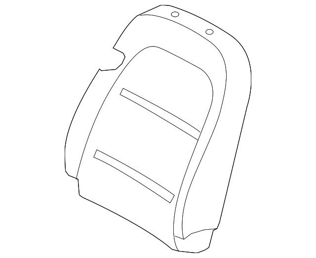 88480-3L801-A9V Деталь SEAT BACK COVER, RIGHT