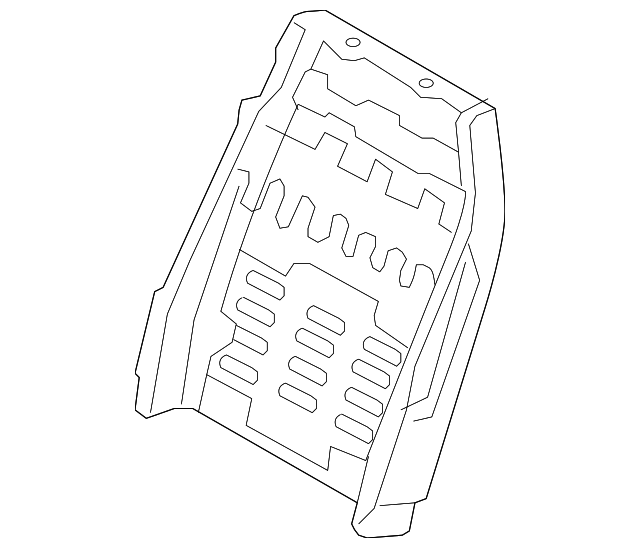 88310-3L650 Деталь SEAT BACK FRAME, RIGHT