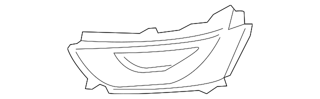86564-3R600 FOG LAMP BEZEL, RIGHT